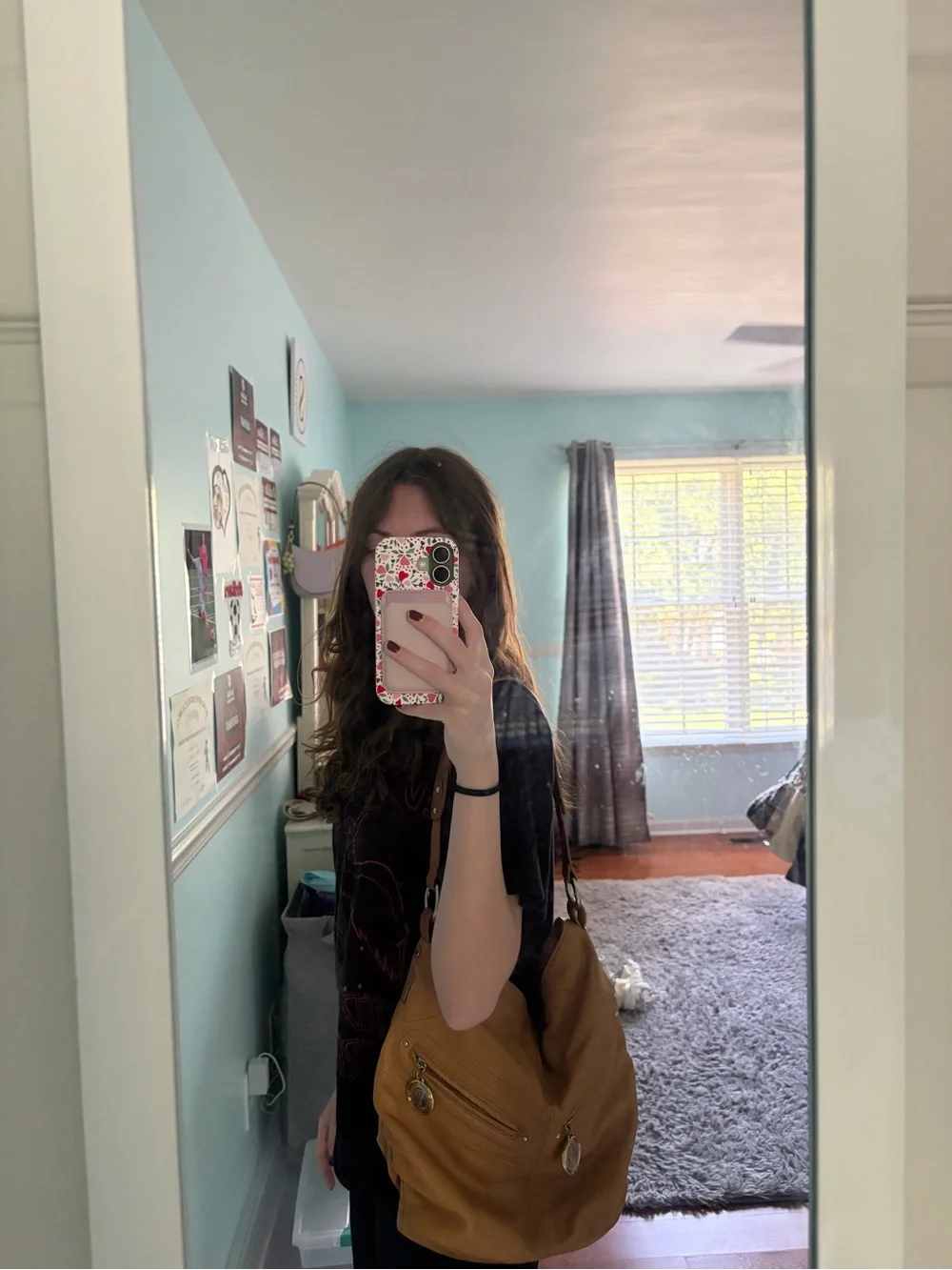 Stylish Shoulder Hobo Bag in Tan